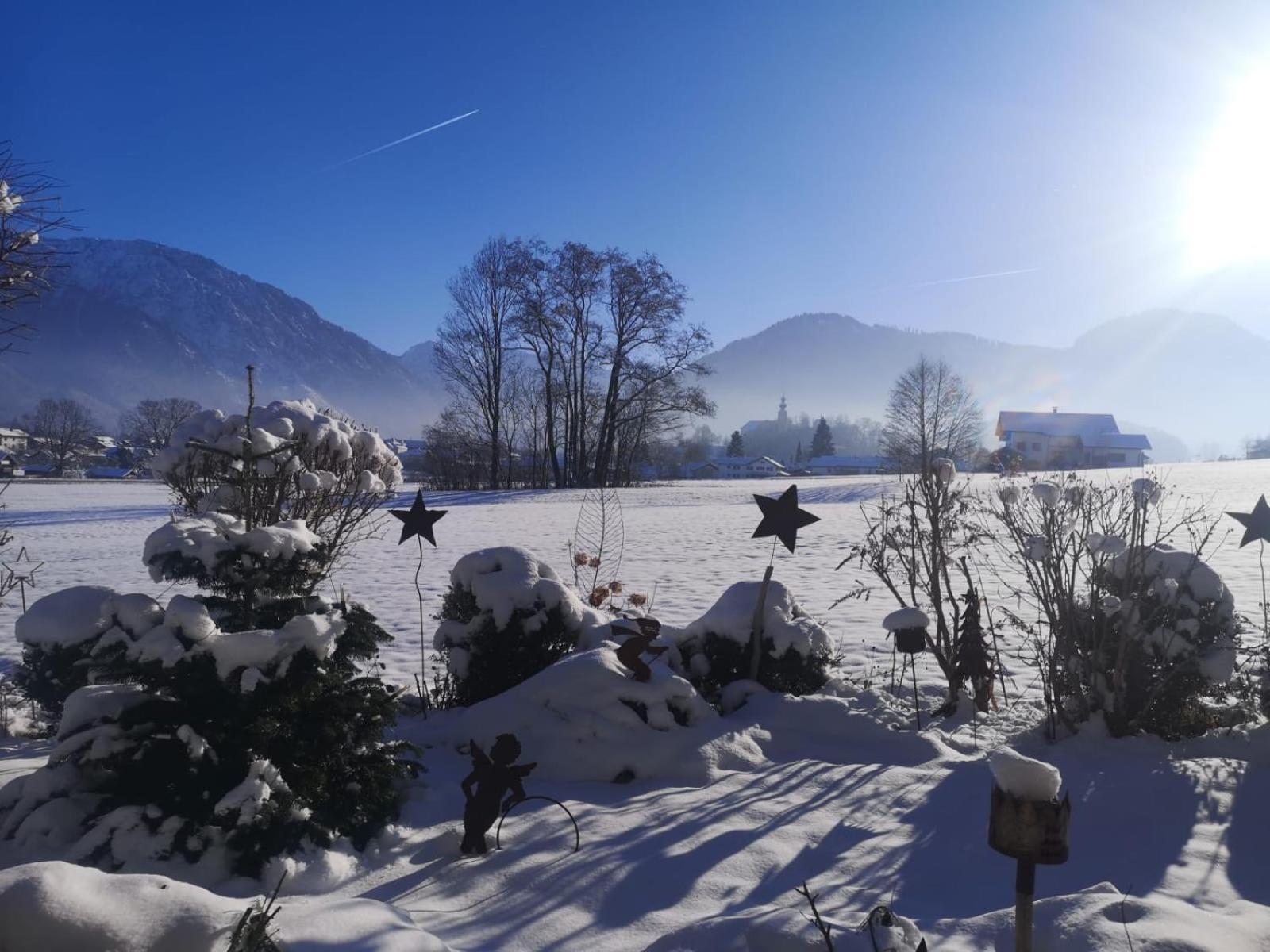 Ferienwohnung Hoerndlwand Ruhpolding Buitenkant foto
